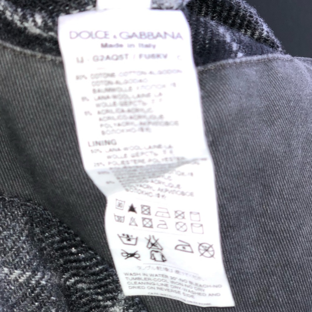 Dolce & Gabbana Men’s Distressed Jacket - Picture 5 of 8
